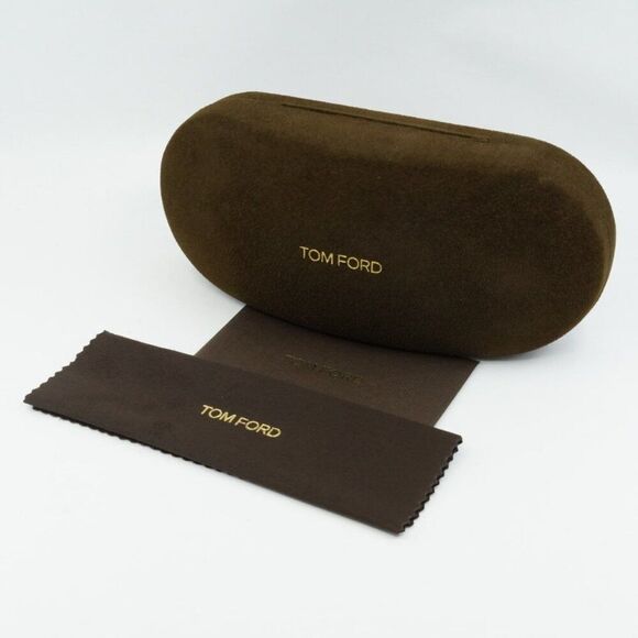 NEW TOM FORD BRADY FT1018 08E SILVER BROWN SUNGLASSES - Picture 11 of 11